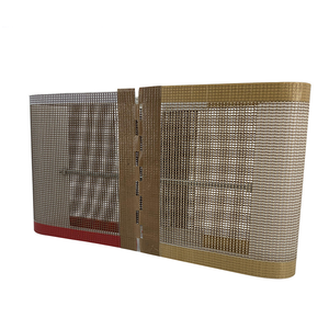 Langlebiges Industrielles Back- und Trocknungs-PTFE-Glasfasernetz PTFE-Offenmaschiges Band mit Kevlar-Kante und Spiralverbindung - Product Image 3