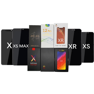 JK GX ZY HE Pantalla OLED Incell LCD Display For iPhone X XS LCD Display Touch Screen Digitizer Assembly For iPhoneX 11 XSMax XR