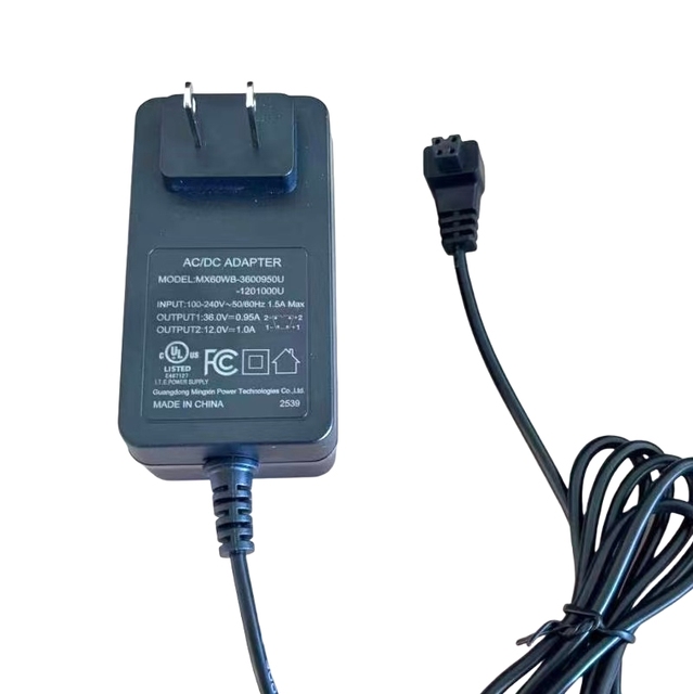Magcubic ODM Replacement AC Adapter Charger 36V 0.95A 12V 1A for HY300 Pro Mini Projector