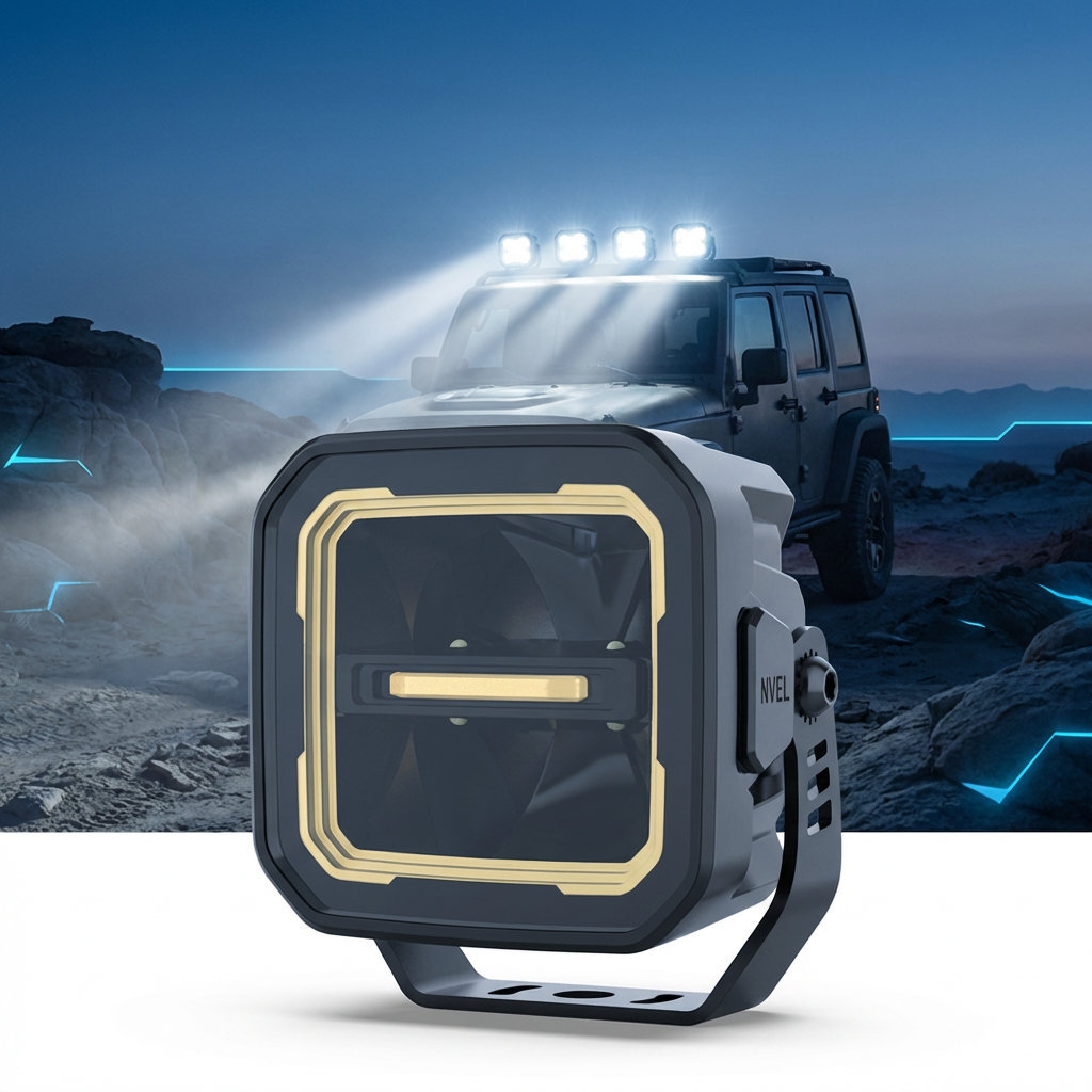 Factory Price IP67 Waterproof 40w Offroad Accessories 4x4 Light 3 Inch Truck Led Work Lamp Led Work Light Popular in Europe