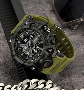 2024 Mới Mô Hình Skmei 2396 Đồng Hồ Kỹ Thuật Số 56Mm Lớn Quay Số 8 Màu Sắc Nhựa Pha Lê ABS + TPU Trường Hợp Người Đàn Ông Ngoài Trời Thể Thao Quân Đội Phong Cách - Product Image 1