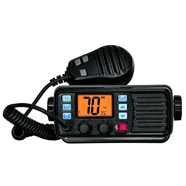 VHF Marine Radio IP-67 Waterproof and Dustproof Fm Radio Transmitter External GPS Receiver Boat Ham Radio