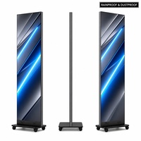 Doppelseitige Outdoor-LED 640x1920mm/1280x1920mm P5 Wasserdicht Anti-UV für Yacht Hafen Werbeanzeige