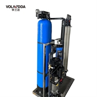 Mesin Filter air portabel rumah tangga, sistem pemurni air Osmosis terbalik kecil untuk memurnikan air limbah Sungai wastafel
