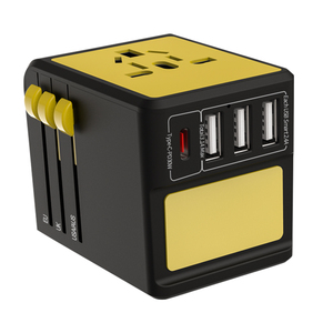 3 USB <span class=keywords><strong>Quick</strong></span> Type C Adaptador 30 W PD Viaje Hembra Adaptador de Enchufe Eléctrico 100-240V Adaptador Universal - Product Image 6