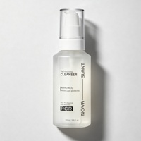 Bouteilles en plastique PET givré de 100 ml et 150 ml avec pompe blanche et bouchon transparent pour gel nettoyant, crème et lotion – Emballage élégant