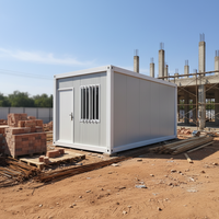 2026 Chine Kit de conteneur maritime préfabriqué modulaire portable de 20 et 40 pieds, structure en acier, pour bureau, maison ou habitation, livré en kit