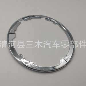 Pomo de Palanca de Cambios para Fiat 500C, Base Cromada ABS, Cubierta de Pomo de Cambios Resistente al Óxido - Product Image 2