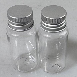 Botella de Plástico PET Transparente con Anillo Plateado, Tapa de Rosca Dorada, Logotipo Personalizado, Botella de Plástico con Color Personalizado - Product Image 6
