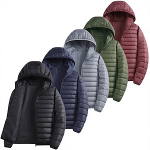 Chaqueta Bomber de Invierno para Hombre, con Capucha, de Poliéster, Cálida, Casual, de Corte Holgado, con Logotipo Bordado Personalizado, Precio de Fábrica CN, Bangladesh - Product Image 1