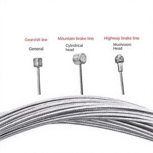 Cable de Freno para Bicicleta de Montaña, Núcleo de Acero Inoxidable Resistente al Desgaste para Bicicletas de Montaña y Carretera, Diseño Recto, Hecho en China - Product Image 3