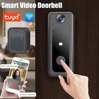 Nouvelle caméra de vision nocturne WIFI, sécurité domestique, sonnette intelligente HD, interphone bidirectionnel, sonnette vidéo intelligente sans fil, électronique