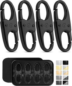 Vantamo Premium <b>Zipper</b> Clips Anti Theft For Backpack Luggage Purse Pull <b>Replacement</b> <b>Zipper</b> Locks Purse Clip For Travel - Product Image 1