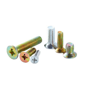 สกรูหัวจมแบบฟิลลิปส์ สแตนเลส GB819 SS304 316 สกรูหัวจมแบบเกลียวสำหรับเครื่องจักร - Product Image 4