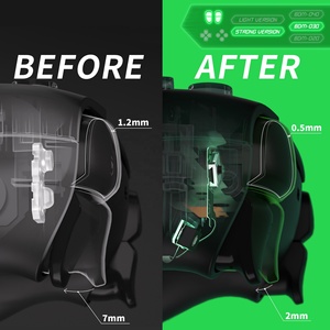 EXtremeRate Micro-Switch Strong Version Mouse Click Bumper Button Hair Trigger Mouse Click Kit pour manette PS5 BDM-030 - Product Image 3
