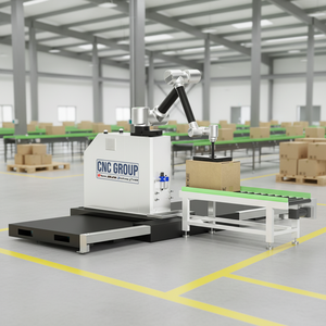 6 Axis Heavy Duty Automatic High Torque Palletizing Robot With Remote Control for Industrial Warehouse Logistics Durable Constru - Product Image 1
