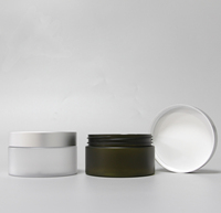 Pot vide en plastique PET de 100 ml personnalisable avec logo, vente en gros, pour échantillons de sérum et de maquillage, rechargeable