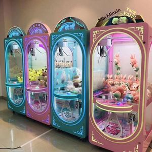 Fully Transparent Ironwood Scan-code Claw Machine Large Premium Snack Grabber and Plush Toy Redemption Machine - Product Image 5