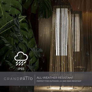 Năng lượng mặt trời mây ánh sáng ban công Đèn sàn có thể sạc lại sân Patio Pathway năng lượng mặt trời an ninh ánh sáng cho vườn đường phố - Product Image 6