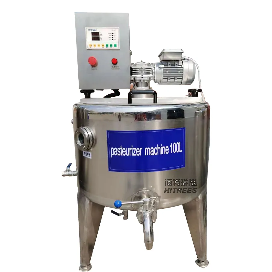 Stainless Steel Storage yoghurt making machine yogurt production line Industries Tankers Milk Cooling Tank