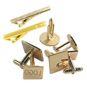 Trung Quốc Nhà sản xuất tùy chỉnh men's Fancy mặt Hàng quà tặng sang trọng Brass bán buôn kim loại số lượng lớn tùy chỉnh người đàn ông Khuy măng sét <span class=keywords><strong>Tie</strong></span> <span class=keywords><strong>Clips</strong></span> - Product Image 1