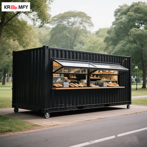 Remorque de camion-restaurant multifonctionnelle remorquable pour restaurant extérieur, café, bar, bureau, maison conteneur - Product Image 2