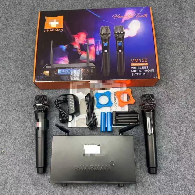 VM150 Wireless Dual-Microphone - Live Karaoke, Outdoor KTV Performance Microphone