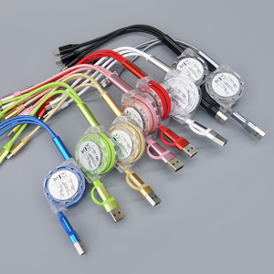 Logo personnalisé 66W Type C Kabel Schnellladung Câble de chargement multiple rétractable 5 en 1 USB C pour téléphone portable et <span class=keywords><strong>cordon</strong></span> de <span class=keywords><strong>chargeur</strong></span> pour imprimante - Product Image 4
