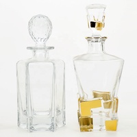VISTA Regular Stock 700ml 750ml 800ml Direct Factory Wine Aerator Bottle Pourer Decanter Spout Glass Cork Brandy Screen Printing