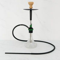 Ensemble de chicha en aluminium laqué coloré, personnalisable, portable, moderne, pour salon, bar, fête, maison, club, cadeau