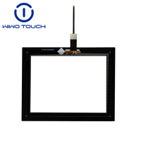 Écran tactile capacitif WIWOTOUCH 8 pouces, interface IIC, multitouch, Cypress 44 canaux, logo bleu, 800x600 G+G Premium pour