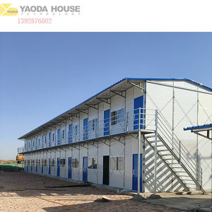 Structure en acier bien conçue Bon <span class=keywords><strong>immobilier</strong></span> isolé K Maisons Maison préfabriquée à panneau sandwich Maisons préfabriquées pour la maison des réfugiés - Product Image 5