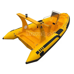 Prêt pour l'aventure, bateau de 580 cm, coque en fibre de verre de qualité supérieure, homologué CE, pour la pêche et l'exploration - Product Image 1