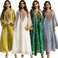 Vente en gros – Nouveauté Été 2026 : Vêtements et accessoires musulmans traditionnels pour adultes, élégants, tendance et respirants, à imprimé tambour.