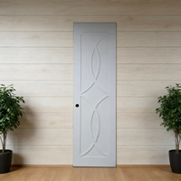 XIYATECH Vente en gros OEM Maisons en bois modernes françaises Portes intérieures de chambre en bois massif étanches et insonorisées