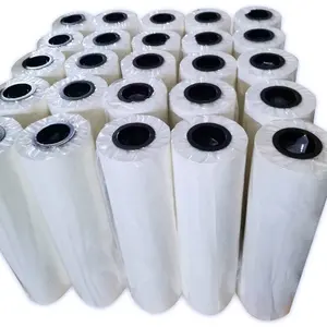 Rolo de papel de transferência de calor, rolo de papel de transferência para impressão digital 58g/80g/90g/100g /120gsm