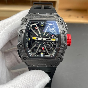 Watch for Men Luxury Watches Men Black Carbon Skeleton Dial <b>Automatic</b> Mechanical Watch Designer Watch Watch for Men - Product Image 1