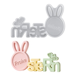 Moldes de Resina Versátiles para Manualidades de Pascua, para Decoración del Hogar, Repostería, Velas Aromáticas y Manualidades con Yeso - Product Image 5