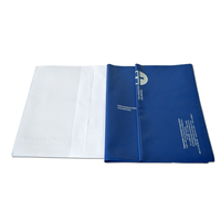 Porte-cartes de crédit et passeport personnalisé en PVC de style anglais, avec impression personnalisée, porte-documents de voyage, porte-billets