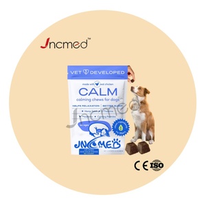 Pet Calming Chews pour chiens-Mélatonine pour chiens Soulagement de l'anxiété-Grain Free All Natural Hemp Calming Treats for Puppy - Product Image 1