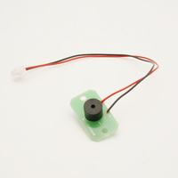 Kabel Harness Modul PCB Buzzer Aktif, Kabel Konektor Plastik Putih 2Pin untuk AC, Papan Alarm Peralatan Rumah Tangga