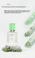Parfum d'aromathérapie pour voiture Shentu |   Évaporation naturelle |   Sans électricité |   Parfum longue durée |   Bouteille en verre élégante |   15x10cm |