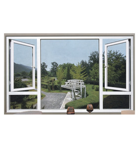 Ventana <span class=keywords><strong>de</strong></span> aluminio y puertas con prueba <span class=keywords><strong>de</strong></span> ladrones diseños marco <span class=keywords><strong>de</strong></span> aluminio abatible <span class=keywords><strong>de</strong></span> vidrio <span class=keywords><strong>de</strong></span> ventanas para Villa - Product Image 2