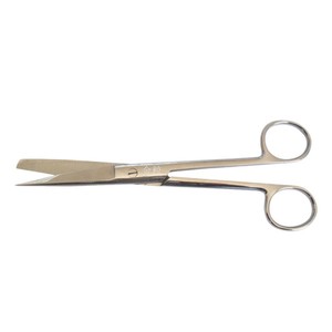 Tous les ciseaux médicaux pour infirmières en acier inoxydable, 12,5 cm et 14 cm, ciseaux à pointe arrondie pour pansements, ciseaux à pointe pour retirer les sutures - Product Image 1