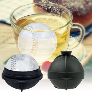 Tùy Chỉnh Logo In Tái Sử Dụng Silicone Sphere Khuôn Nhỏ Vòng <span class=keywords><strong>Ice</strong></span> <span class=keywords><strong>Cube</strong></span> Khuôn Bóng Chày <span class=keywords><strong>Ice</strong></span> Ball Maker Cho Whisky - Product Image 5