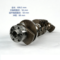 Vilebrequin de moteur en fonte ductile renforcée haute performance pour N52 B30 3.0L OE 11210392993 Remplacement direct