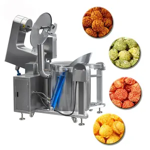 CE Approved Manufacturer Mushroom Caramel Chocolate Electric Popcorn Maker Ball Shape Popcorn Making Machine Price