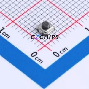 TS3320A 250gf 025 Tactile Switch SMD Switch Single Pole Single Throw Round Button 2.5N Vertical Mount - Product Image 1