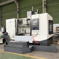 Fraiseuse verticale CNC 4 axes Vmc1580, robuste, broche BT40, broche simple, commande GSK
