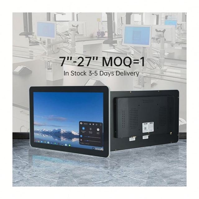 Touchwo 7-27 Inch Indoor Pcap Smart Digital Interactive Monitor USB VGA Touch Screen Aluminum Alloy Touch Screen Monitors